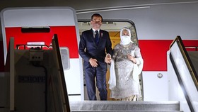 Jokowi dan Iriana Kembali ke Tanah Air dari Abu Dhabi