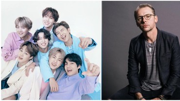 Terkuak, Ini Alasan Simon Pegg Bucin sama BTS