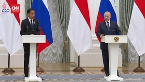 VIDEO: Jokowi Minta Rusia-Ukraina Damai di Hadapan Putin