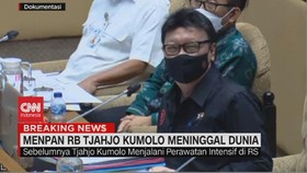 VIDEO: Menpan-RB Tjahjo Kumolo Tutup Usia