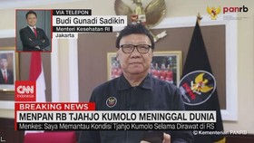 VIDEO: Menkes : Saya Memantau Kondisi Tjahyo Selama di RS