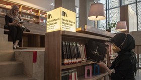 FOTO: Menengok Perpustakaan Umum DKI Jakarta Cikini usai Revitalisasi