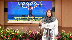 Lifter Citra Febrianti Tagih Medali Perak Olimpiade 2012 ke KOI