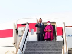 Jokowi dan Iriana Kembali ke Tanah Air dari Abu Dhabi