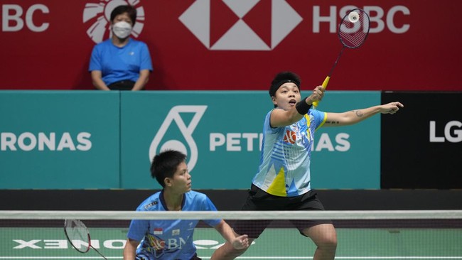 Apriyani Rahayu/Siti Fadia Silva Ramadhanti lolos ke babak 16 besar Japan Open 2022 usai mengalahkan ganda putri Kanada Catherine Choi/Josephine Wu.