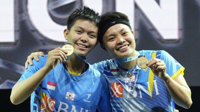Ganda putri Indonesia, Apriyani Rahayu/Siti Fadia Silva Ramadhanti langsung menggebrak sebagai pasangan baru.