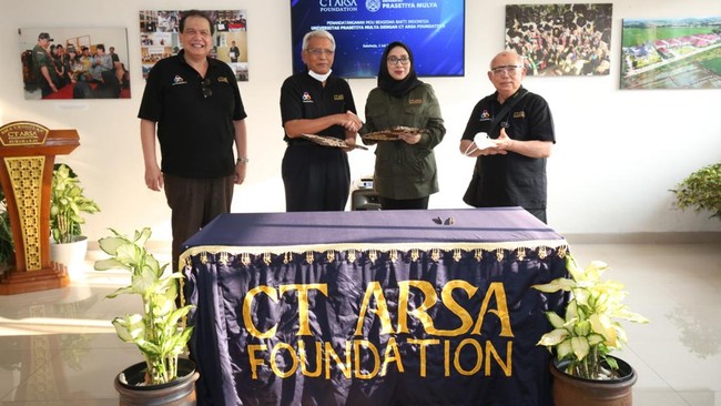CT ARSA Foundation kembali menandatangani MoU Beasiswa Bakti Indonesia dengan Universitas Prasetiya Mulya.
