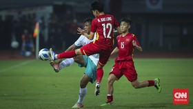 Gol Indah Zanadin Bawa Indonesia Unggul 3-0 atas Hong Kong di Babak I