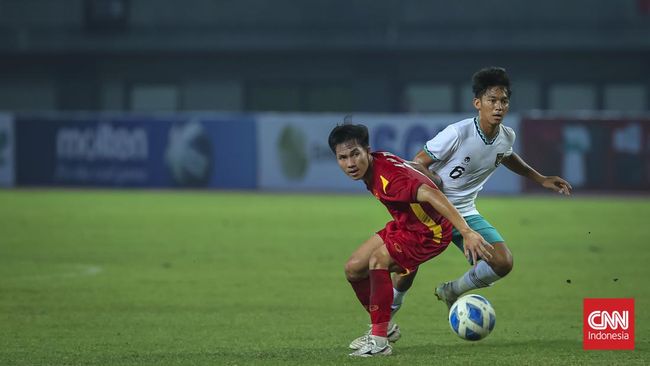 Vietnam raih kemenangan 4-0 atas Brunei Darussalam pada laga ketiga babak penyisihan Grup A Piala AFF U19 2022, Rabu (6/7).