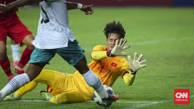 Momen Indonesia Gilas Vietnam 4-2 di Piala AFF U-16