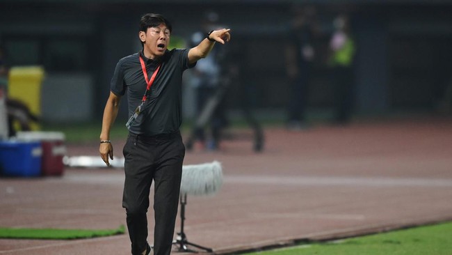 Shin Tae Yong bersemangat membawa Timnas Indonesia juara usai digelarnya drawing Piala AFF 2022.
