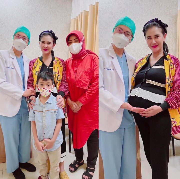 <p>Di usia 39 minggu, hasil USG menyatakan Uut Permatasari harus menjalani operasi caesar karena posisi bayinya yang melintang, Bunda. (Foto: Instagram @uutpermatasari)</p>