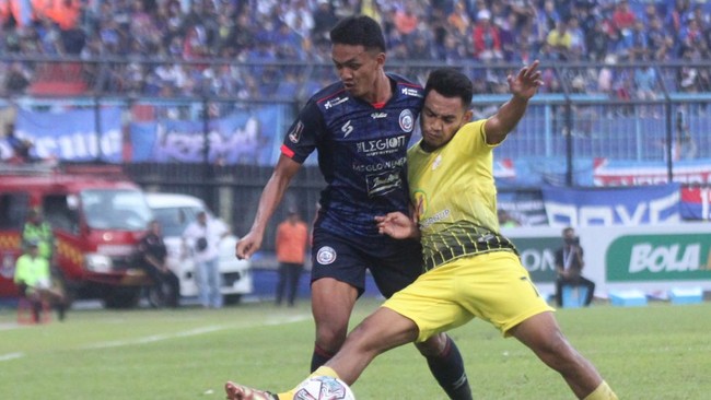 Barito Putera mengemas kemenangan meyakinkan atas Borneo FC di Stadion Demang Lehman, Martapura, Sabtu (30/7) malam waktu Indonesia.
