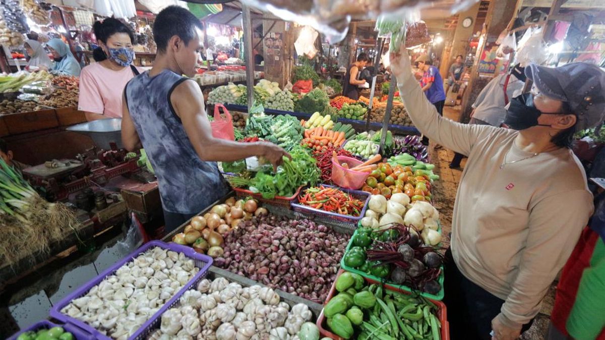 Harga Sayur di Pasar