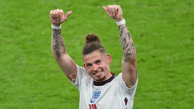 Manchester City meresmikan kedatangan Kalvin Phillips dari Leeds United pada Senin (4/7).