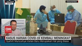 VIDEO: Kasus Harian Covid-19 Kembali Meningkat