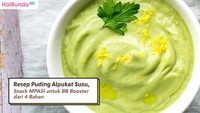 Resep Puding Alpukat Susu, Snack MPASI untuk BB Booster dari 4 Bahan