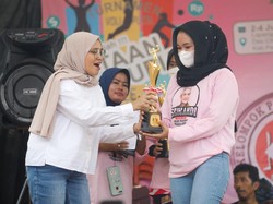 Lewat Turnamen Voli, Srikandi Banten Kenalkan Sosok Ganjar ke Milenial
