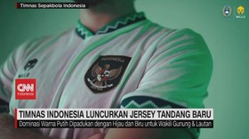 VIDEO: Timnas Indonesia Luncurkan Jersey Tandang Baru