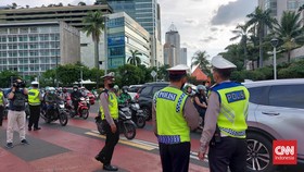 Uji Coba Rekayasa Lalin Bundaran HI Diperpanjang hingga Pekan Depan