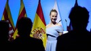 BARCELONA, SPAIN - JULY 04: Crown Princess Leonor of Spain  attends the 'Princesa de Girona' Foundation 2022 awards at the Agbar Foundation on July 04, 2022 in Barcelona, Spain. (Photo by Carlos Alvarez/Getty Images)