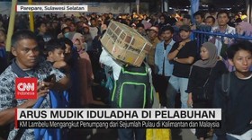VIDEO: Arus Mudik Iduladha di Pelabuhan