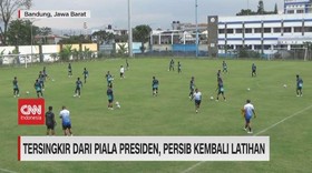 VIDEO: Tersingkir Dari Piala Presiden, Persib Kembali Latihan