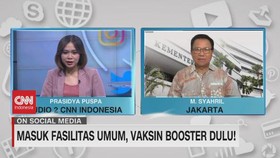 VIDEO: Masuk Fasilitas Umum, Vaksin Booster Dulu!