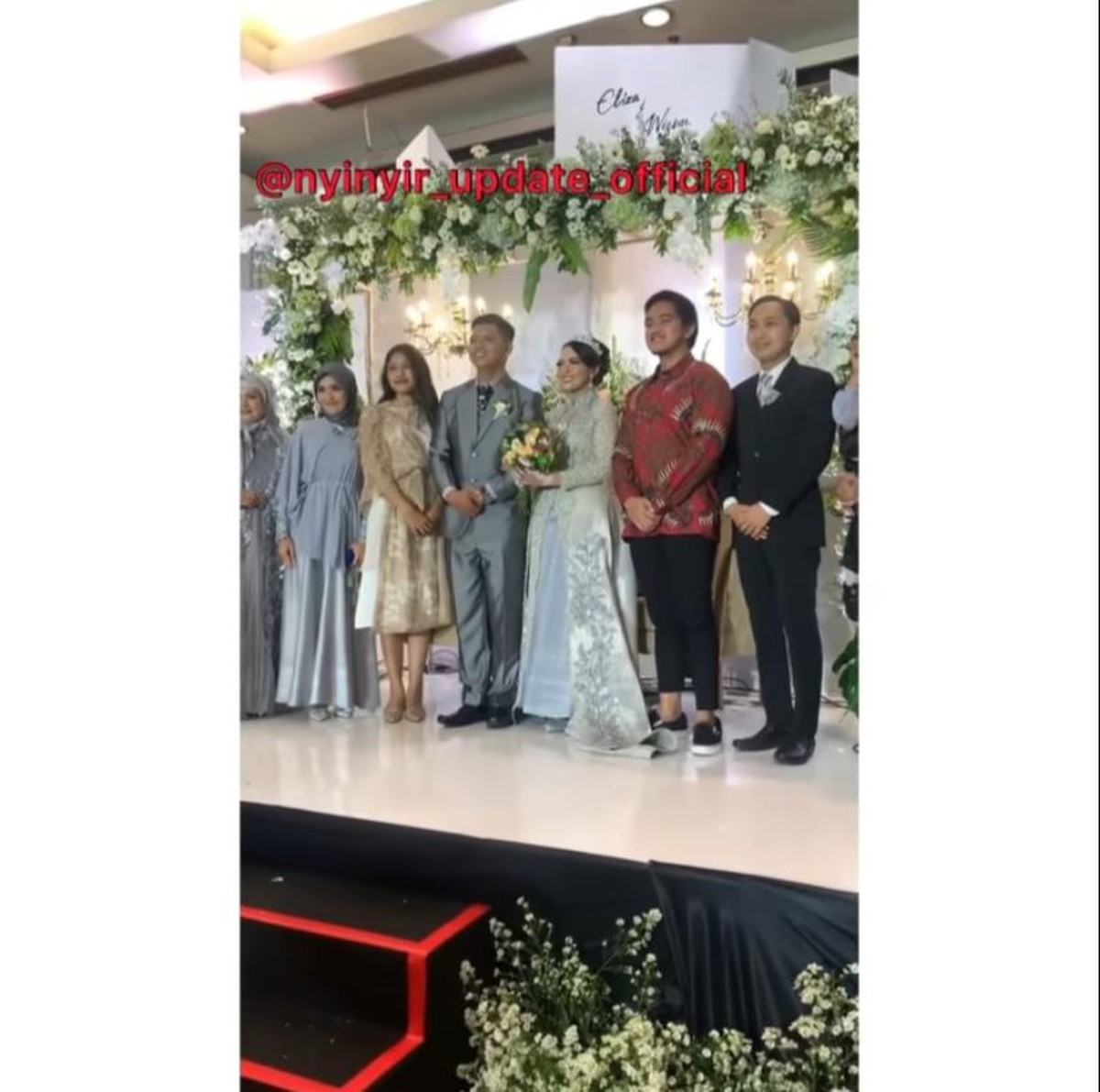 Erina Gudono dan Kaesang Pangarep