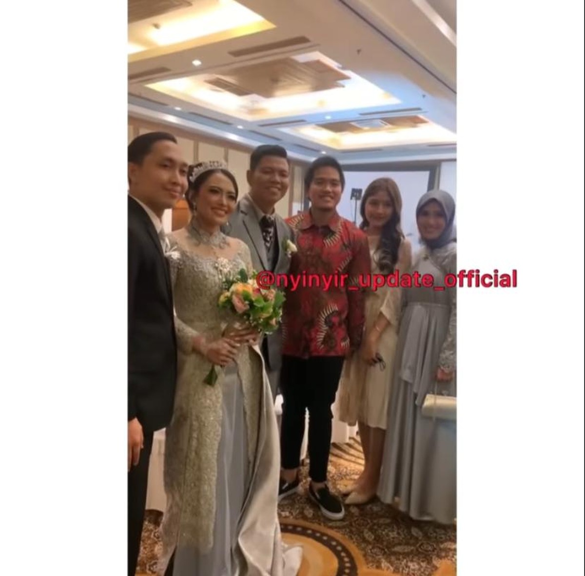 Erina Gudono dan Kaesang Pangarep