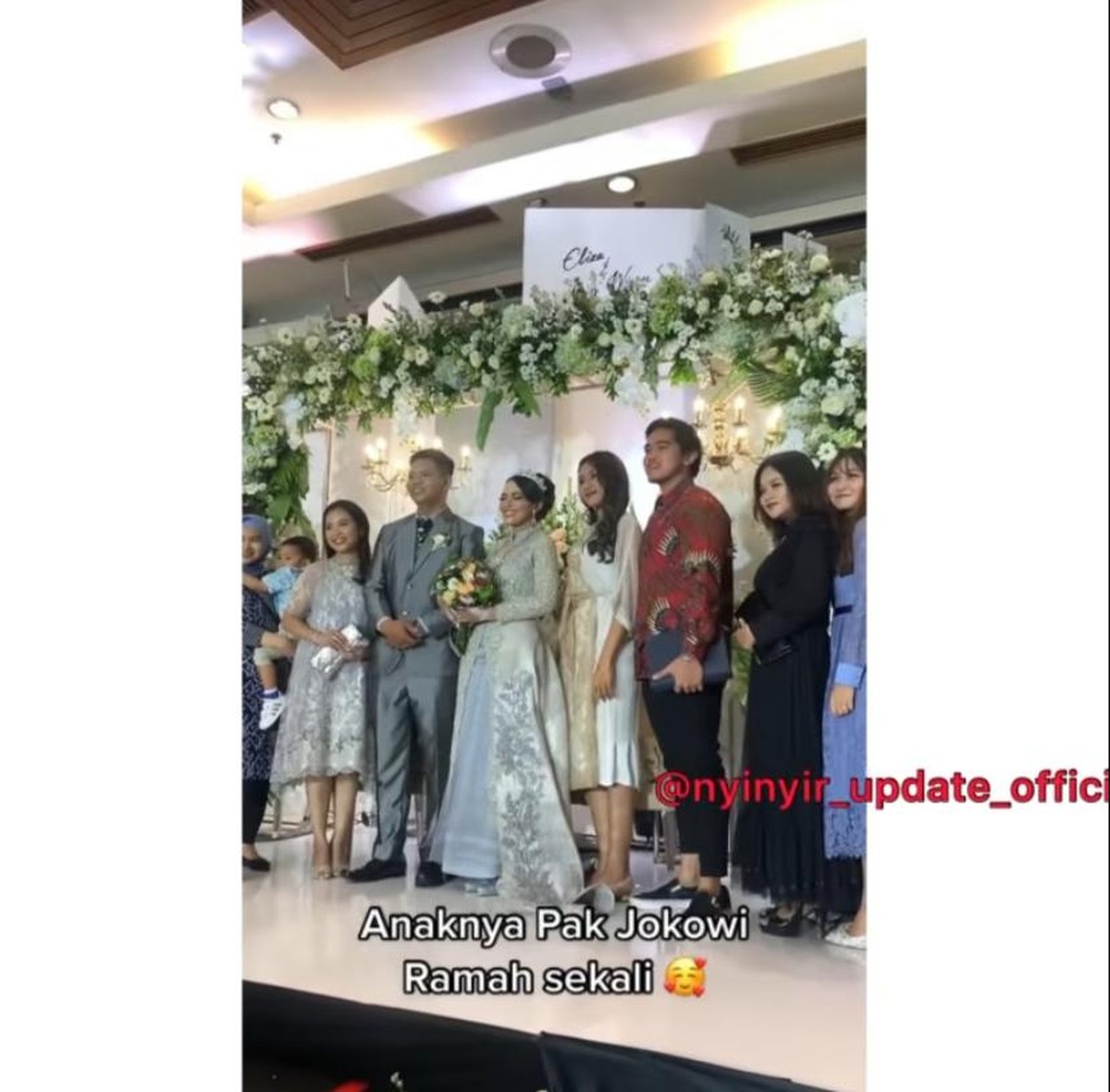 Erina Gudono dan Kaesang Pangarep