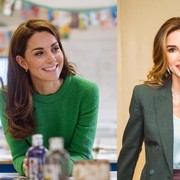 Jadi Tren Fashion 2022, Contek Gaya Para Bangsawan dengan Busana Berwarna Hijau! Ada Kate Middleton dan Ratu Rania