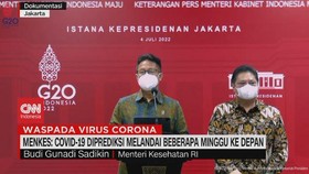 VIDEO: Menkes: Covid-19 Diprediksi Melandai Beberapa Minggu Ke Depan