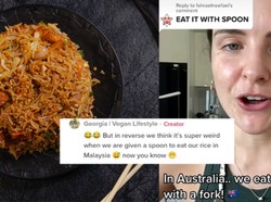Pindah ke Malaysia, Bule Ini Berhenti Makan Nasi Goreng Pakai Garpu