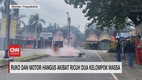 VIDEO: Ricuh Dua Kelompok Massa di Yogyakarta
