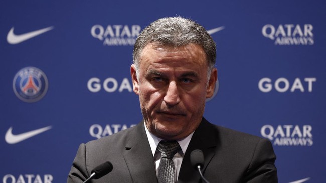 Paris Saint-Germain (PSG) resmi menunjuk Christophe Galtier sebagai pelatih baru mereka.