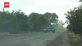 VIDEO: Perebutan Wilayah Timur Donbas, Rusia Bombardir Kota Siversk