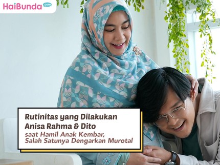 Rutinitas yang Dilakukan Anisa Rahma & Dito saat Hamil Anak Kembar, Salah Satunya Dengarkan Murotal
