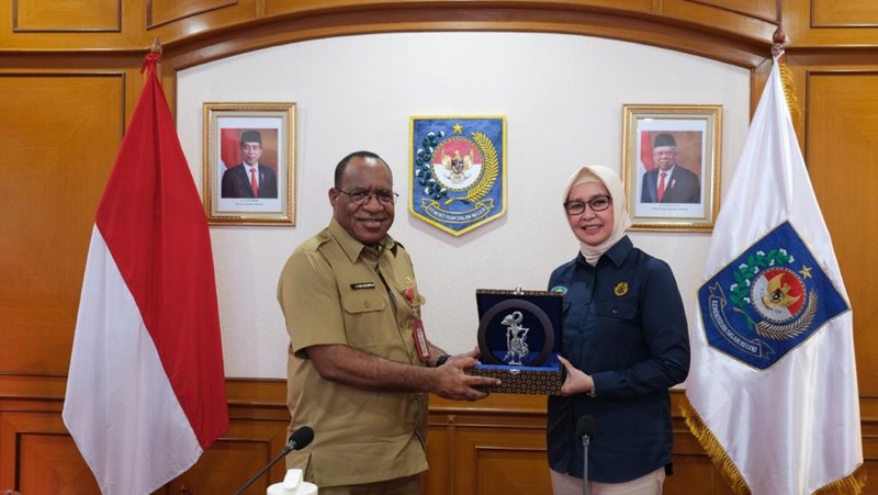 Badan Pengatur Hilir Minyak dan Gas Bumi (BPH Migas) melakukan audiensi ke Kementerian Dalam Negeri (Kemendagri).