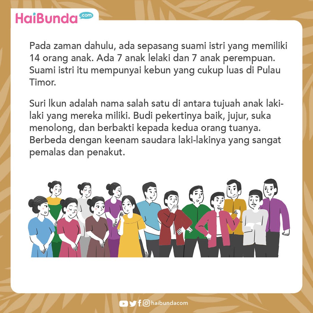 Cerita Nusantara Kisah Suri Ikun dan 2 Burung