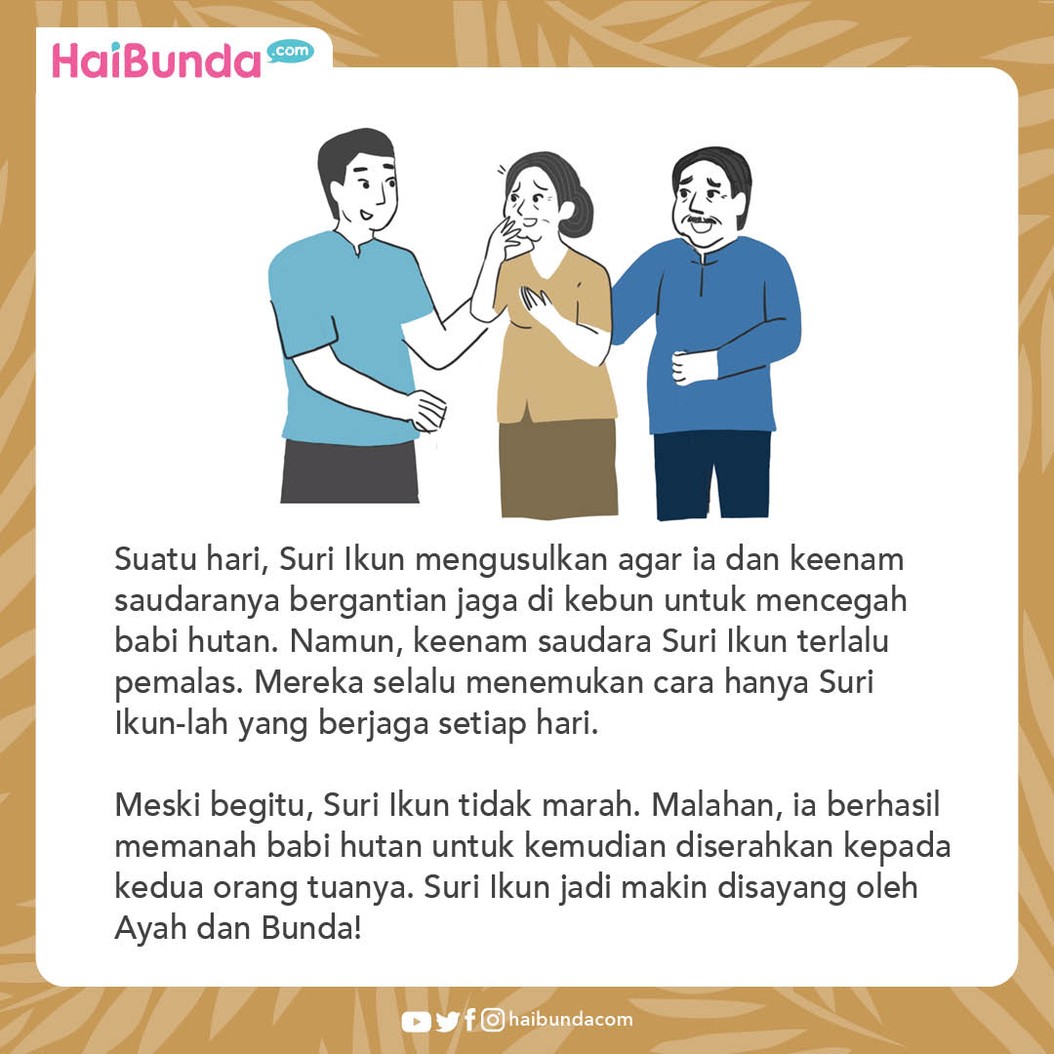 Cerita Nusantara Kisah Suri Ikun dan 2 Burung