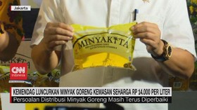 VIDEO: Kemendag Luncurkan Migor Kemasan Seharga Rp.14.000 Per Liter