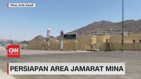 VIDEO: Persiapan Area Jamarat Mina