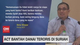 VIDEO: ACT Bantah Danai Teroris di Suriah