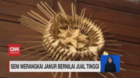 VIDEO: Seni Merangkai Janur Bernilai Jual Tinggi