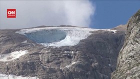 VIDEO: Gletser Pegunungan Alpen Longsor, 7 Tewas dan 5 Pendaki Hilang