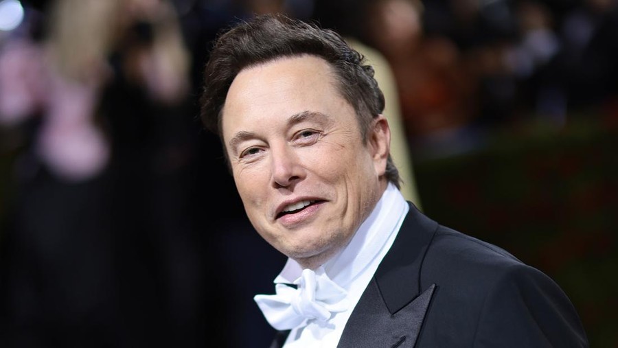NEW YORK, NEW YORK - MAY 02: 

  Elon Musk attends The 2022 Met Gala Celebrating 