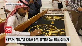 VIDEO: Kiswah, Penutup Kabah dari Sutera dan Benang Emas