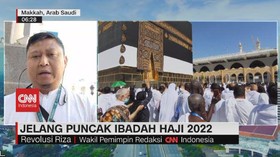 VIDEO: Live Update Jelang Puncak Ibadah Haji 2022 dari Makkah Langsung
