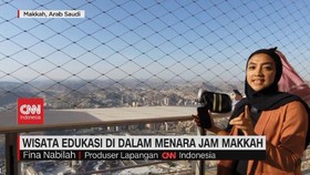 VIDEO: Melihat Mekkah dari Tempat Tertinggi di dalam Menara Jam Makkah